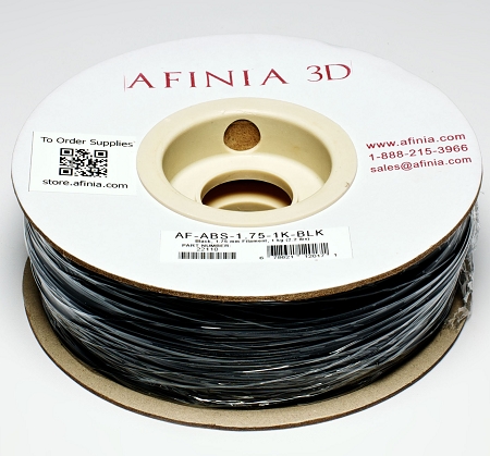 Billede af 3D-filament 1,75 , sort 1 kg, ABS Value Line