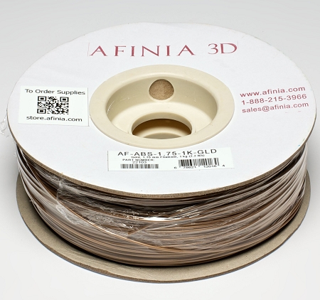 Kuva 3D-filamentti 1,75 , Kulta 1kg, ABS Value Line -arvolinja
