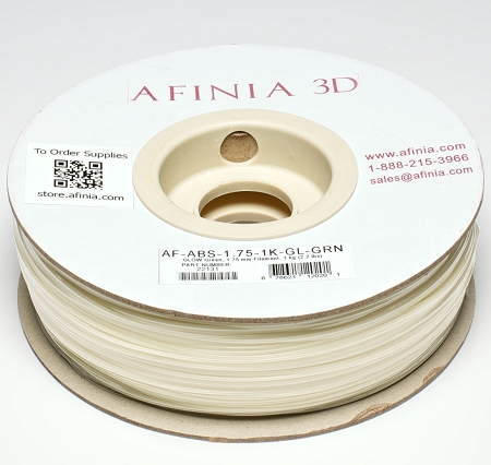 Kuva Erikois 3D-filamentti 1,75 , hehkuvihreä 1kg, ABS Value Line
