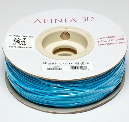 Kuva Erikois 3D-filamentti 1,75 , hehkuva sininen 1kg, ABS Value Line

