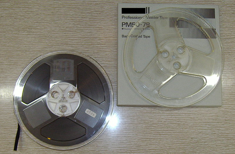 1/2cm &amp; 1cm Tonbänder auf CD kopieren képe