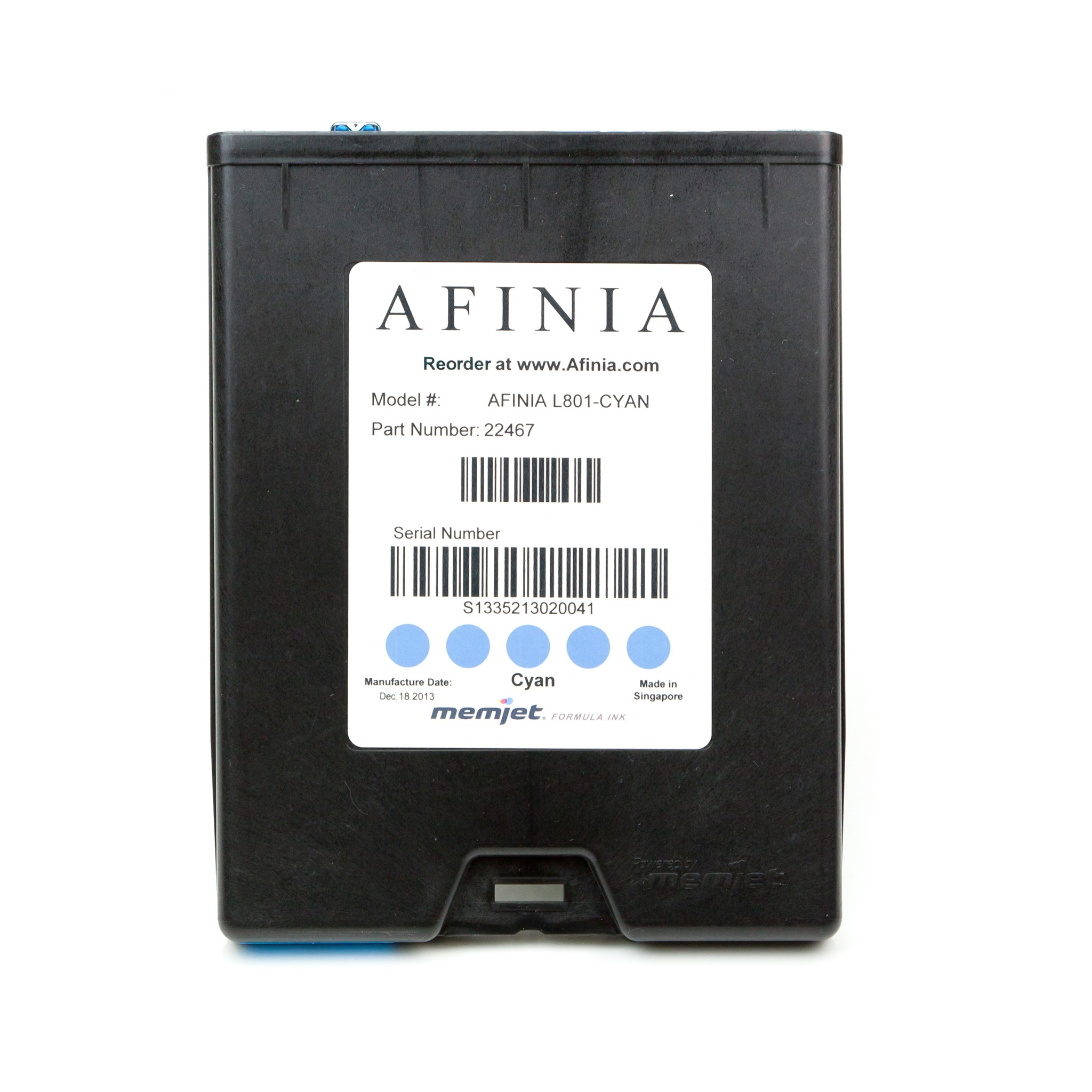 Picture of Afinia L801 Cyan bläckpatron PLUS