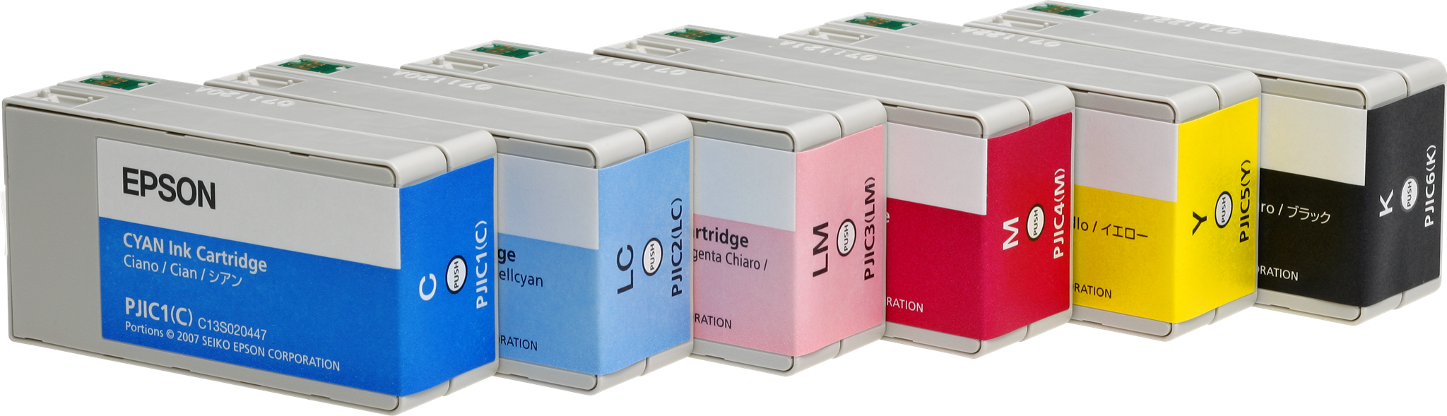 Afbeelding van Epson Cartridge set 6 stuks voor PP-100/50 Producent