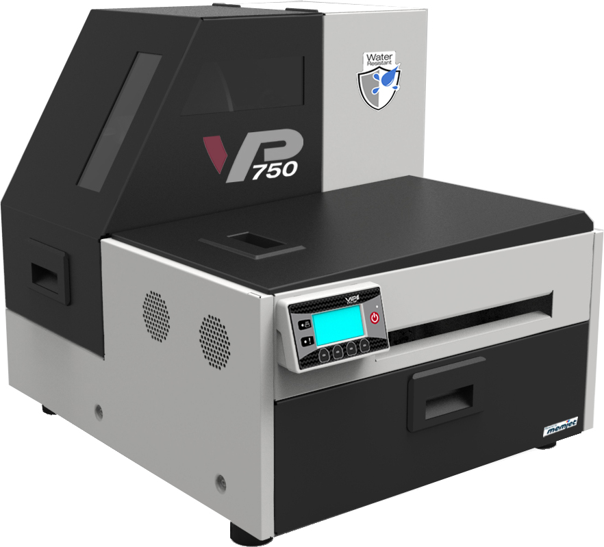 Imagine de Imprimantă de etichete VIPColor VP750 cu consumabile incluse