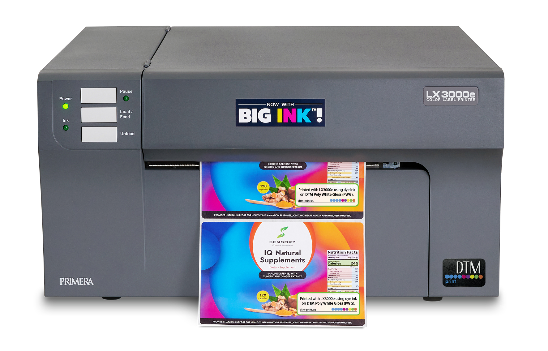 Obrázek Primera LX3000e Barevná tiskárna štítků s barvivem