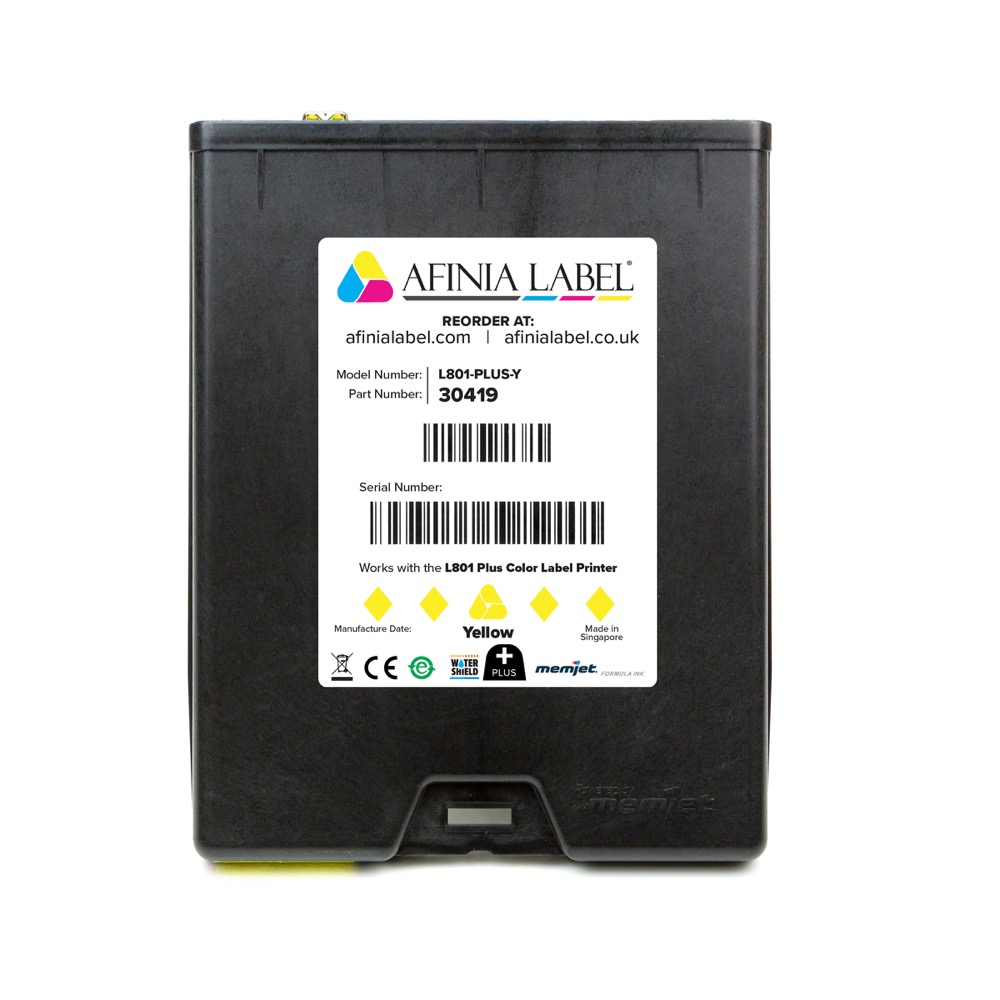 Obrázek Žlutá inkoustová kazeta Afinia L801 PLUS