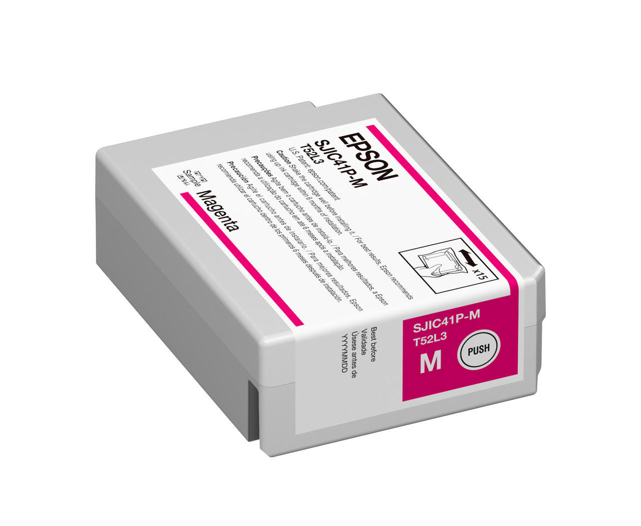 Afbeelding van Inktcartridge voor ColorWorks C4000e Magenta