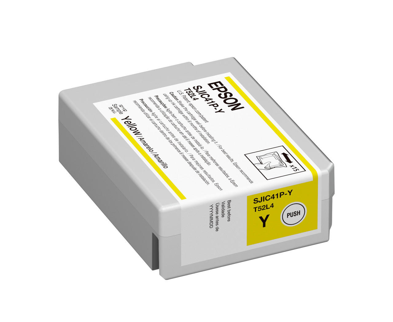 Picture of Ink cartridge for ColorWorks C4000e Yellow