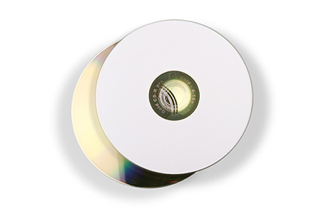 εικόνα του CD-Blanks FTI printable inkjet white 80min./700MB, Gold Dye